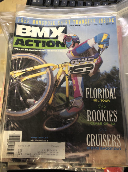 BMX Action magazine back issues 1989 - POWERS BMX
