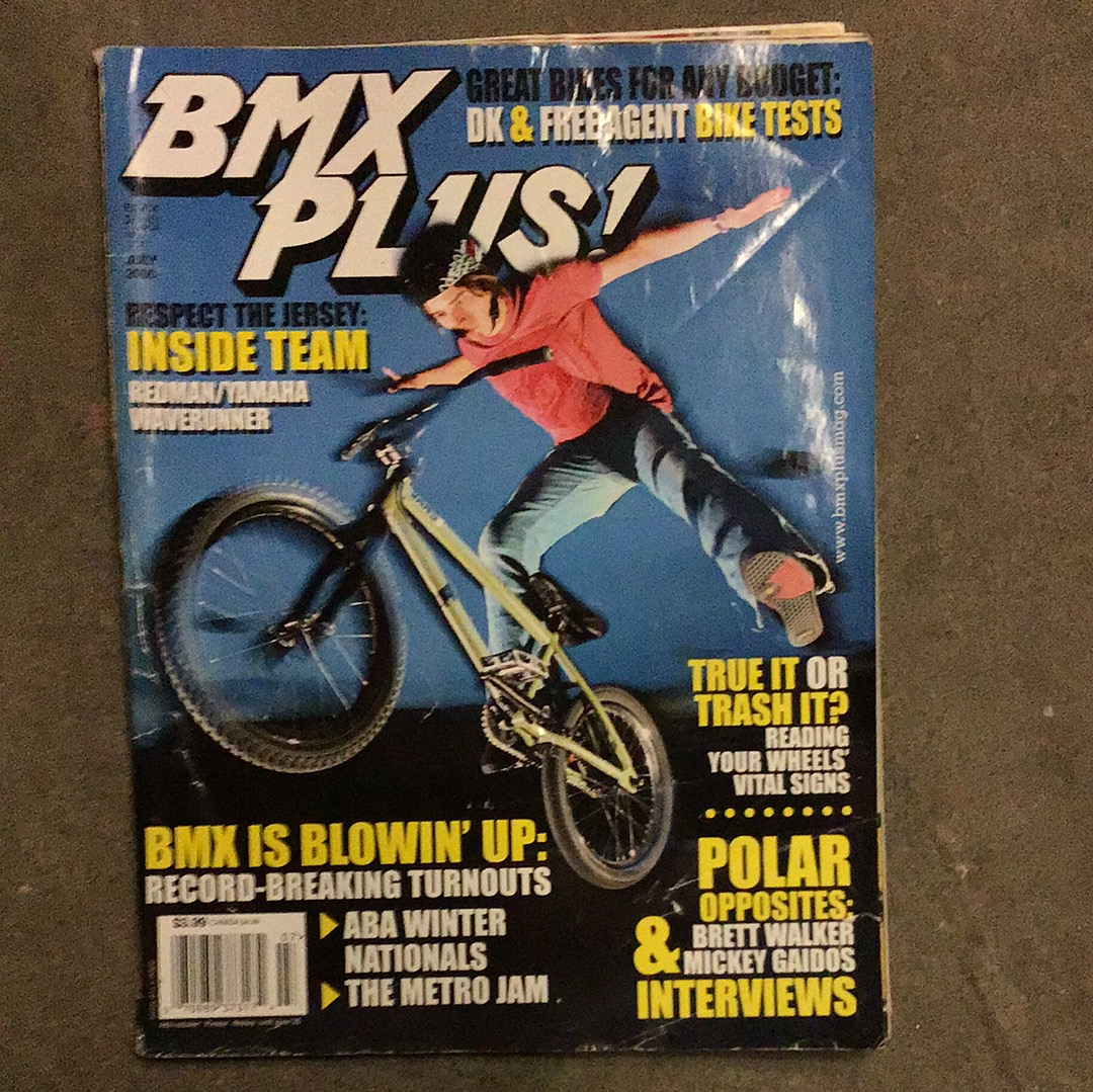 BMX plus magazine back issues 2006 - Powers Bike Shop