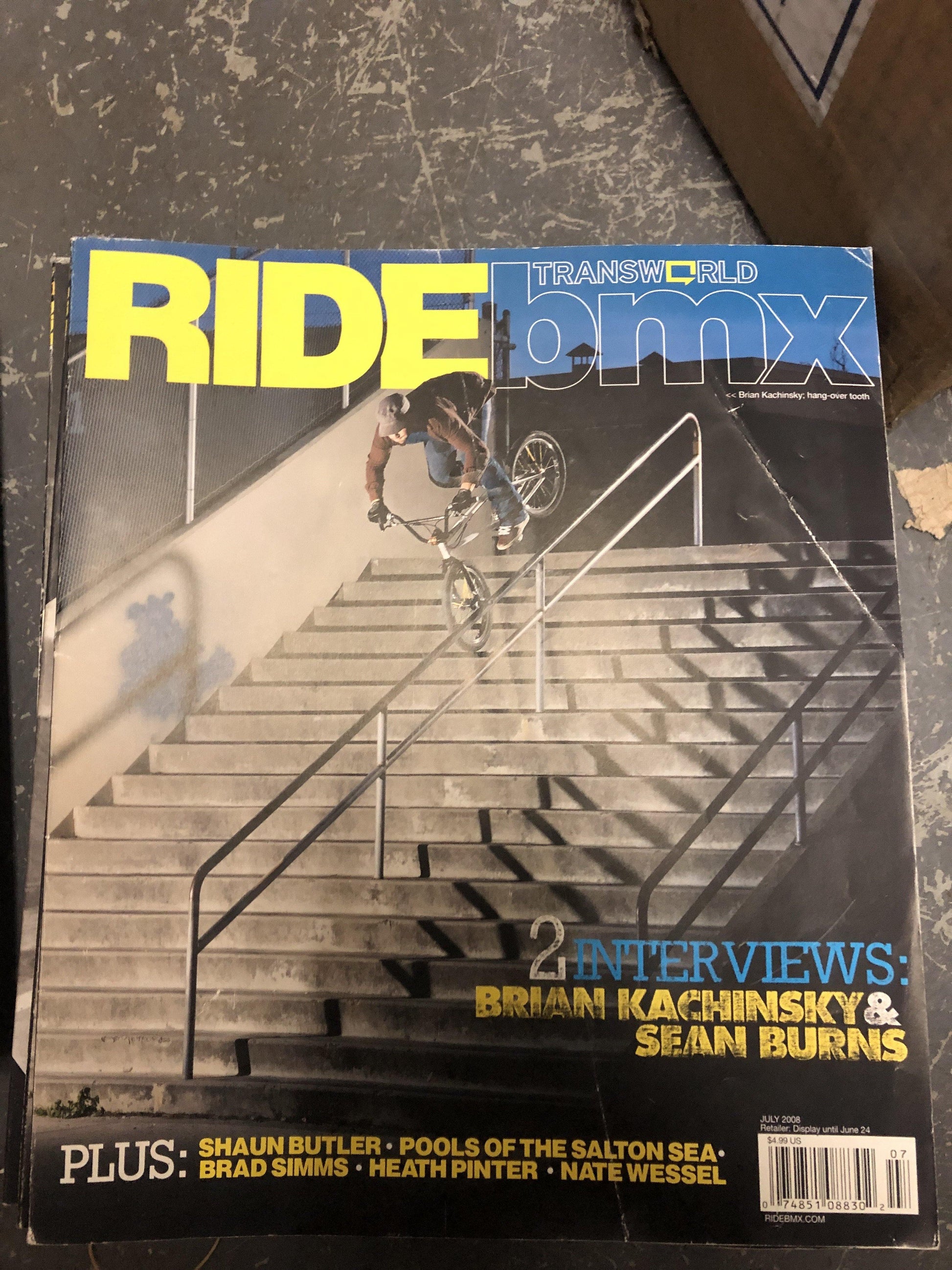 Ride BMX Magazine back issues 2008 - POWERS BMX