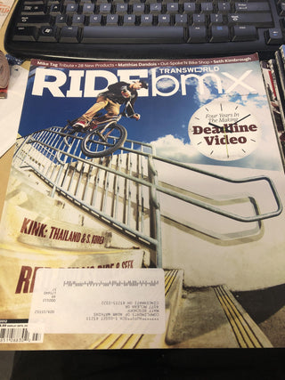 Ride BMX Magazine back issues 2012 - POWERS BMX