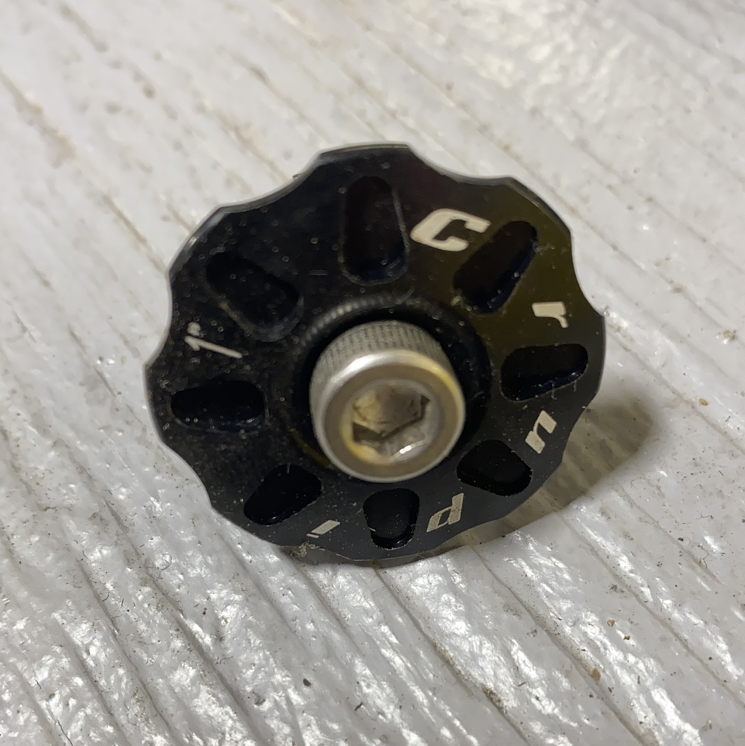 1” star nut and top cap - Powers Bike Shop