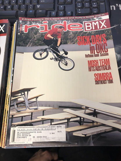 Ride Bmx magazine back issues 2001 - POWERS BMX