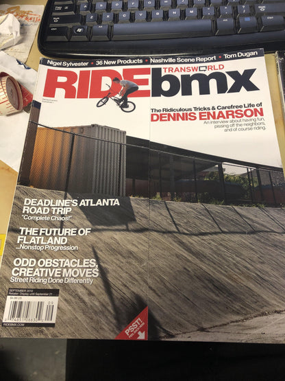 Ride BMX Magazine Back issues 2010 - POWERS BMX