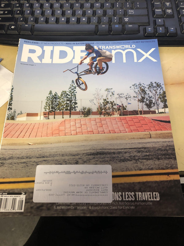 Ride BMX Magazine back issues 2013 - POWERS BMX