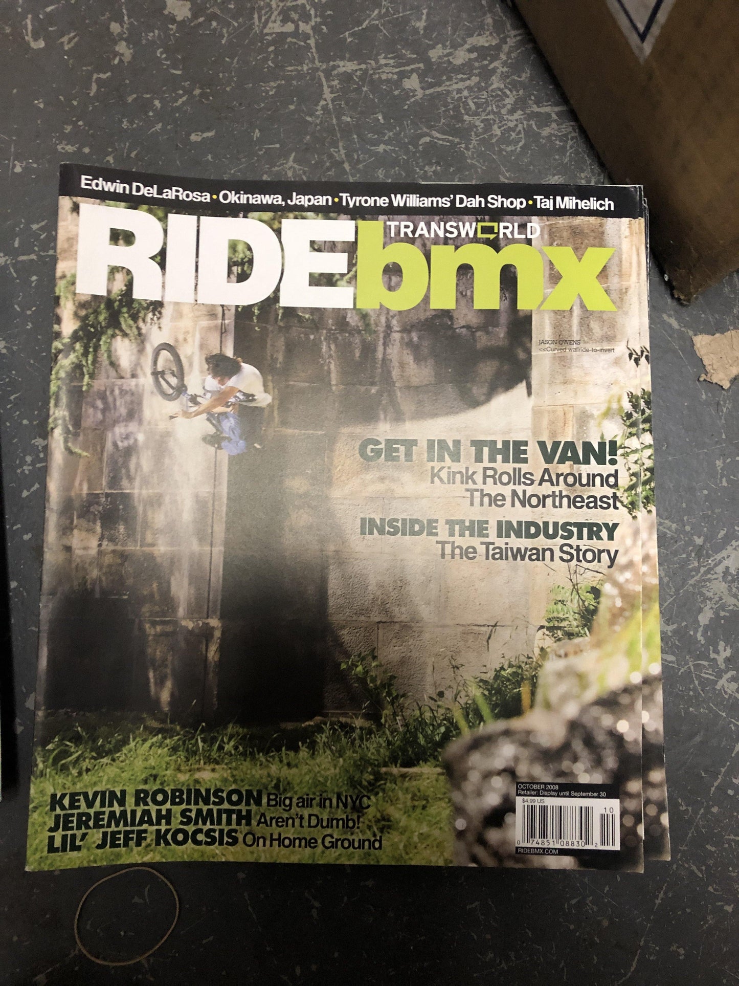 Ride BMX Magazine back issues 2008 - POWERS BMX