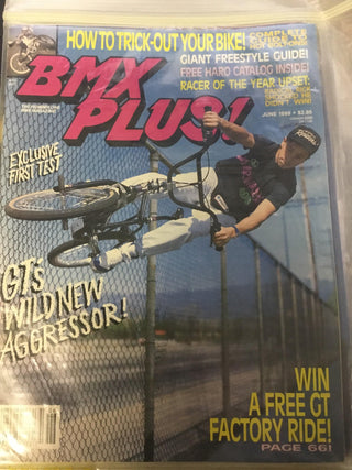 BMX Plus Magazine back issues 1989 - POWERS BMX
