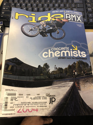 Ride bmx magazine back issues 2004 - POWERS BMX