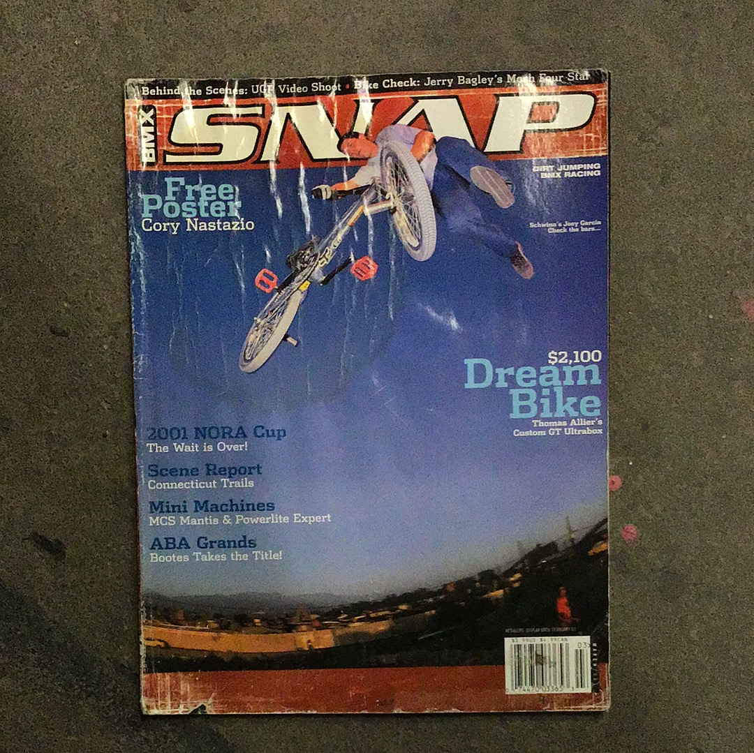 Snap BMX Magazine back issues 2001 - Powers Bike Shop