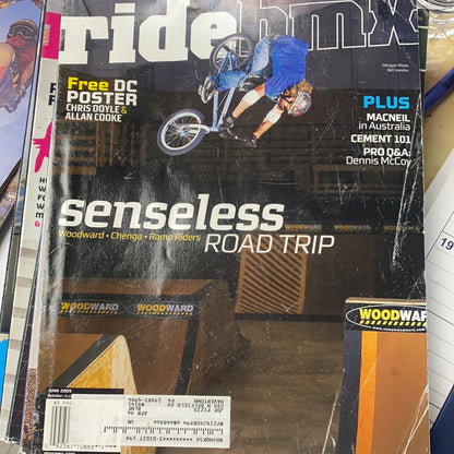 Ride BMX magazine Back issues 2005