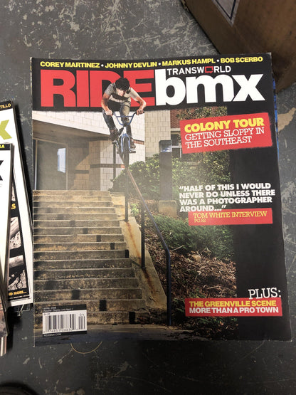 Ride BMX Magazine back issues 2008 - POWERS BMX