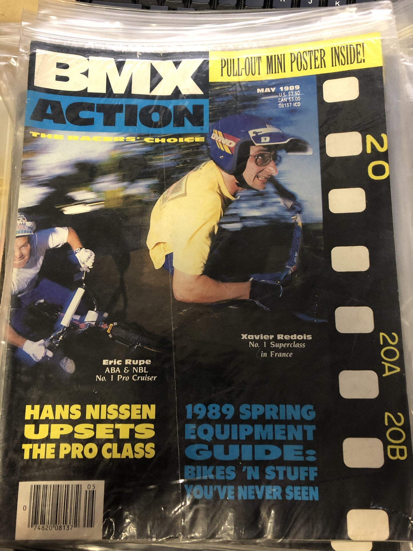 BMX Action magazine back issues 1989 - POWERS BMX