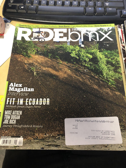 Ride BMX Magazine back issues 2012 - POWERS BMX
