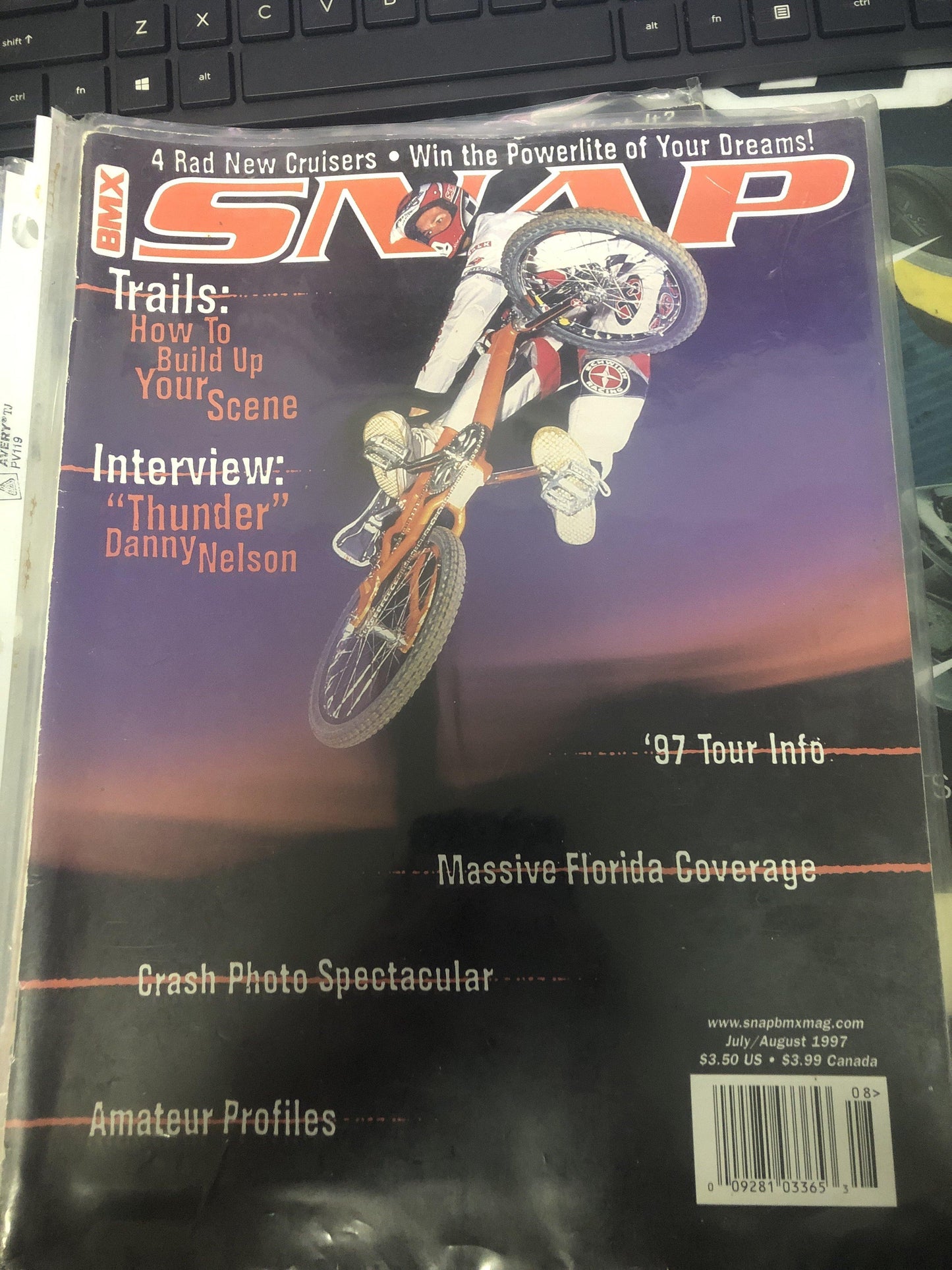Snap BMX Magazine back issue 1997 - POWERS BMX