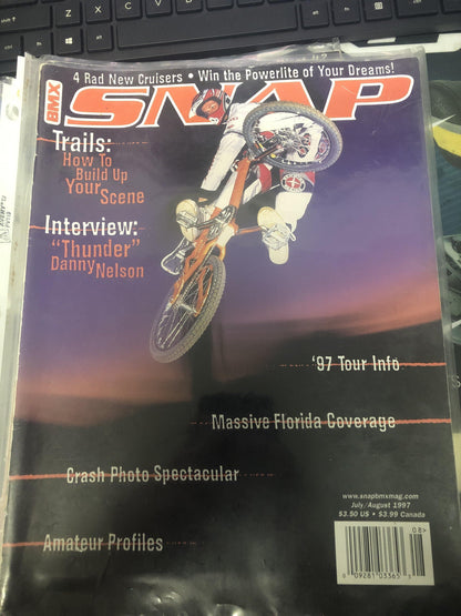 Snap BMX Magazine back issue 1997 - POWERS BMX