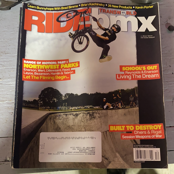 Ride BMX Magazine back issues 2009 - Powers Bike Shop