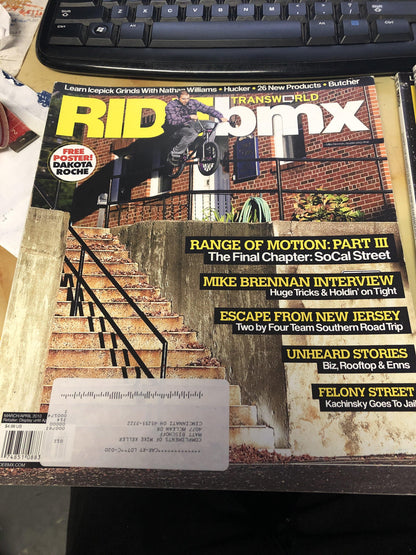 Ride BMX Magazine Back issues 2010 - POWERS BMX