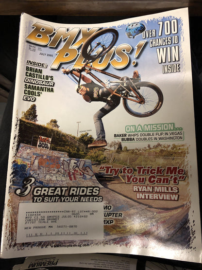 bmx plus magazine back issues 2005 - POWERS BMX