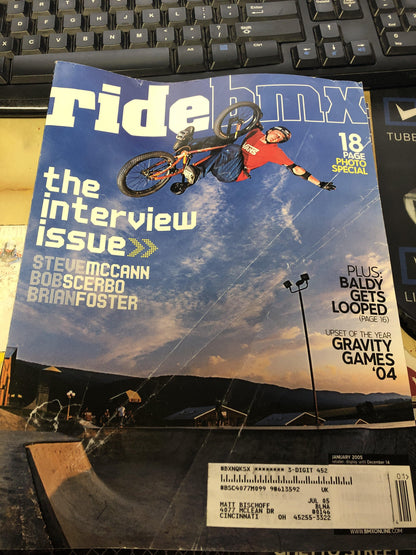 Ride BMX magazine Back issues 2005 - POWERS BMX