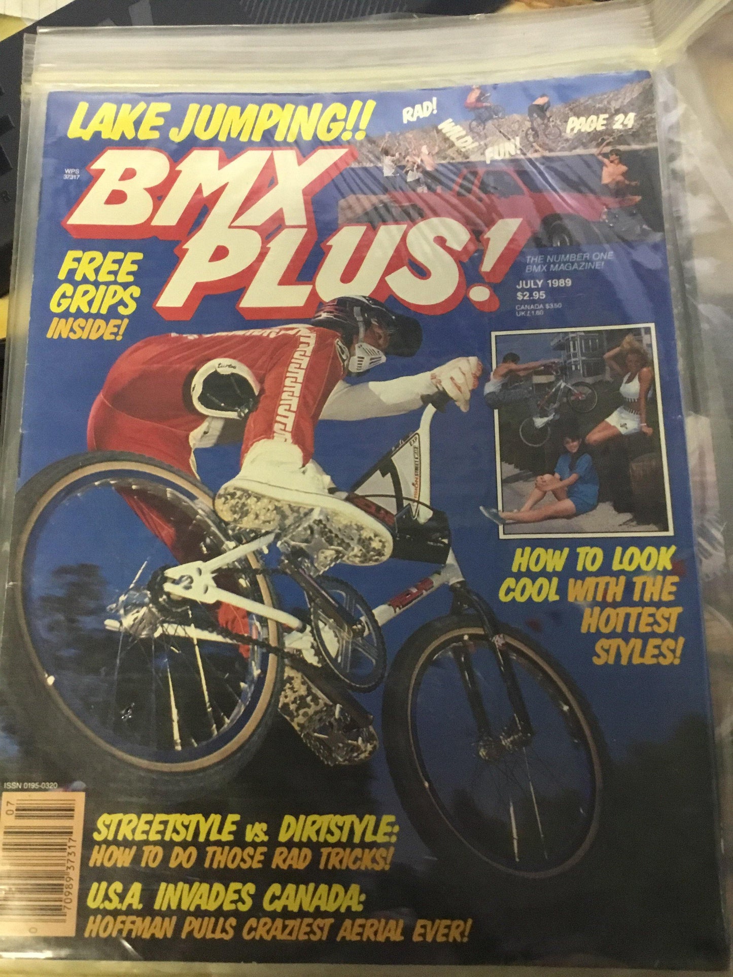 BMX Plus Magazine back issues 1989 - POWERS BMX
