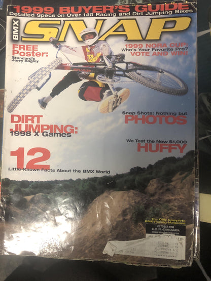 Snap BMX Magazine back issue 1998 - POWERS BMX