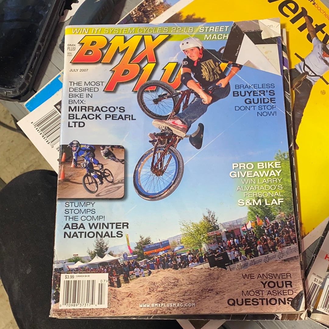 BMX plus 2007 back issue