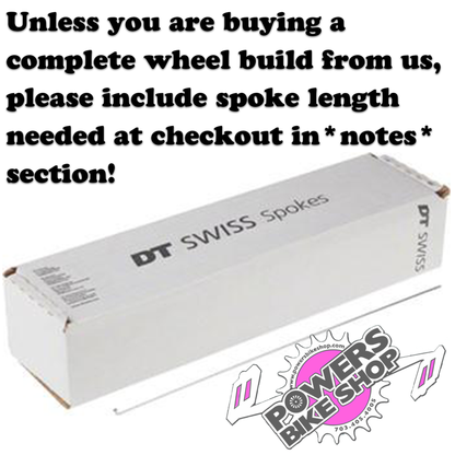 DT Swiss Champion spokes silver Pack of 36 - POWERS BMX