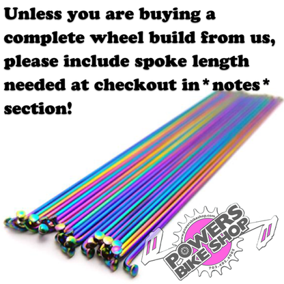 44BMX Jet Fuel Spokes Pack of 28 - POWERS BMX