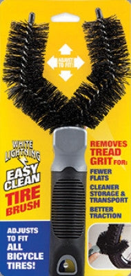White Lightning Tire Cleaning Brush - POWERS BMX